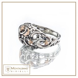 Anello Polvere di Stelle cupola| Gioielli De Nobili